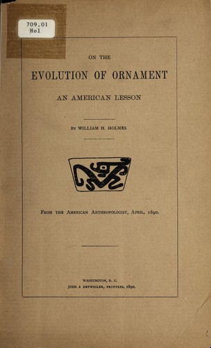 On the evolution of ornament, an American lesson