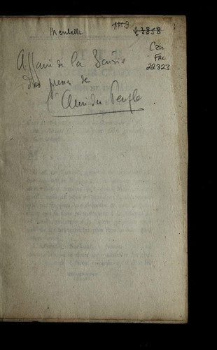 Lettre d'un auteur citoyen, a la commune de Paris, en faveur de la liberte de la press, & de la publication des ouvrages imprime s.