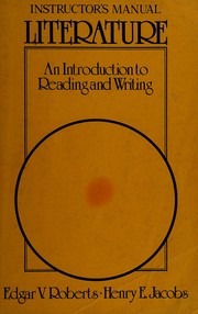 Instructor's manual, Literature