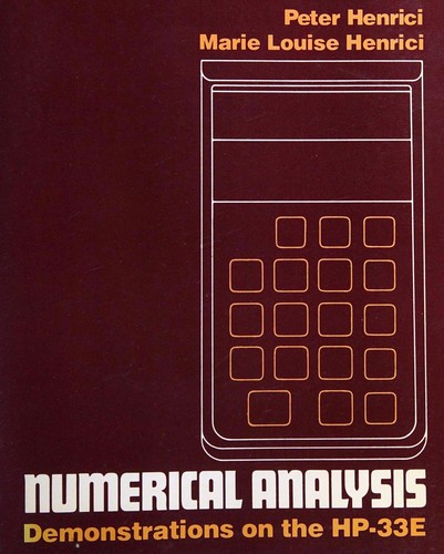 Numerical analysis demonstrations on the HP-33E