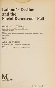 Labour's decline and the Social Democrats' fall