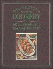 Mrs.Beeton's book of cookery and household management