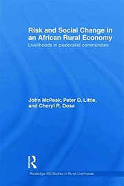 Risk and social change in an African rural economy