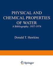 Physical and chemical properties of water