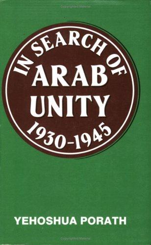 In search of Arab unity, 1930-1945