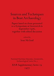 Sources and techniques in boat archaeology