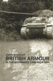British armour in the Normandy campaign, 1944