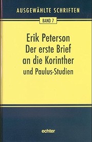 Der erste Brief an die Korinther