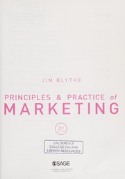 Principles and Practice of Marketing