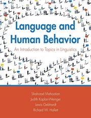 Language and Human Behavior