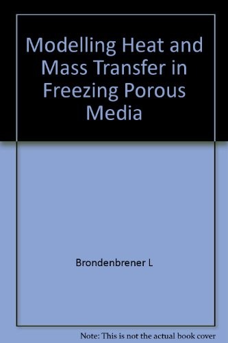 Modelling heat and mass transfer in freezing porous media