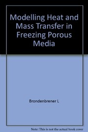 Modelling heat and mass transfer in freezing porous media
