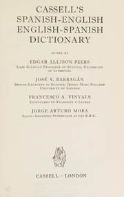 Cassell's Spanish-English, English-Spanish dictionary