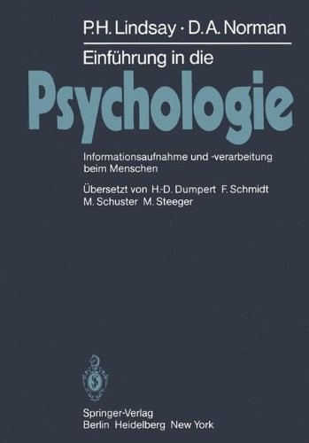 Einfa1/4hrung in Die Psychologie