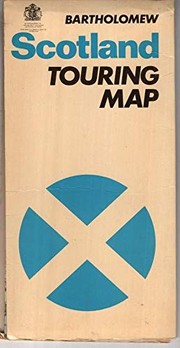 Bartholomew's twelfth-inch to mile touring map of Scotland