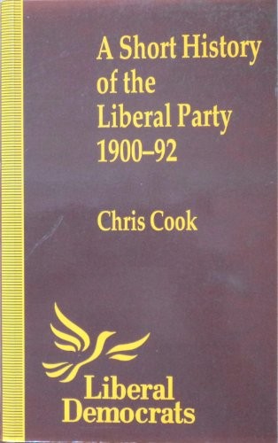 A short history of the Liberal Party, 1900-92