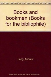 Books and bookmen