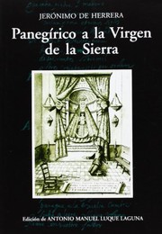 Panegírico a la Virgen de la Sierra