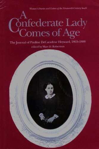 A Confederate lady comes of age