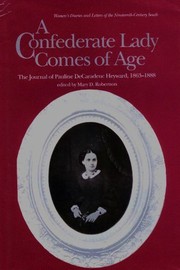A Confederate lady comes of age