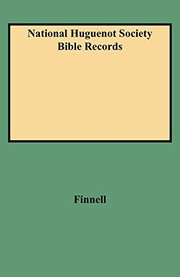 National Huguenot Society Bible Records