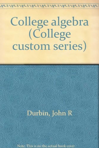 College algebra