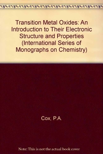 Transition metal oxides