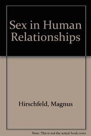Sex in human relationships