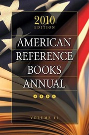 American Reference Books Annual 2010