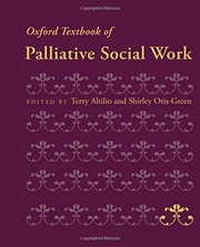 Oxford textbook of palliative social work