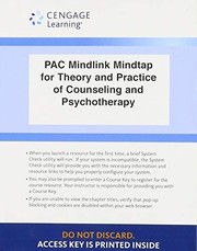 LMS Integrated for MindTap Counseling, 1 term  Printed Access Card for Corey’s Theory and Practice of Counseling and Psychotherapy, 10th