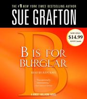 B is for Burglar (Kinsey Millhone, #2)