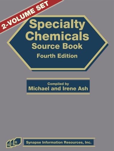 Specialty Chemicals Source Book