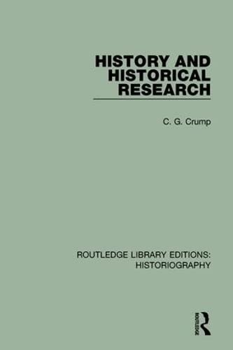 History and historical research