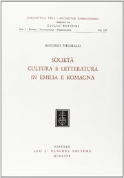 Società, cultura e letteratura in Emilia e Romagna