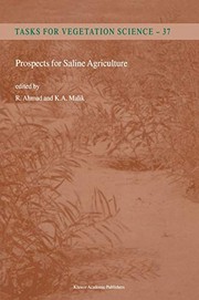 Prospects for saline agriculture