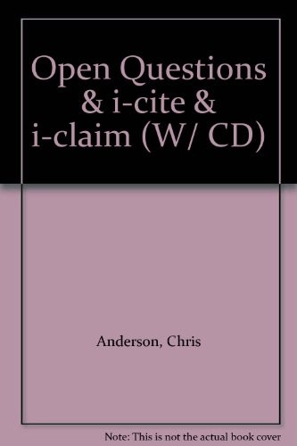 Open Questions & i-cite & i-claim