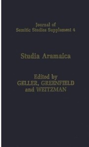 Studia aramaica