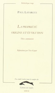 LA PROPRIETE