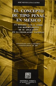 El concepto de tipo penal en México