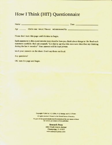 How I Think Hit Questionnaire