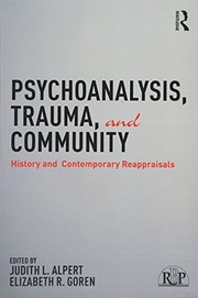 Psychoanalysis, Trauma and Community