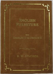 English furniture from Charles II to George II