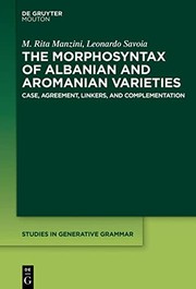 Morphosyntax of Albanian and Aromanian Varieties