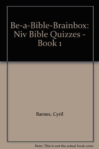 Be a Bible brainbox