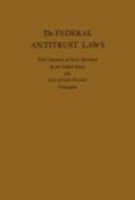 The federal antitrust laws