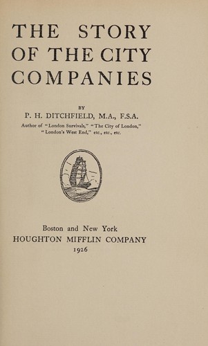 The story of the city companies