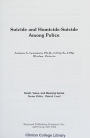 Suicide and homicide-suicide among police
