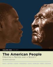 American People 1877 Vol. 1