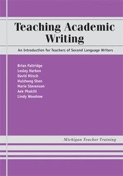 Teaching academic writing